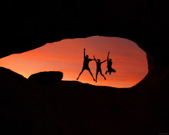 Jump Up Spitzkoppe
